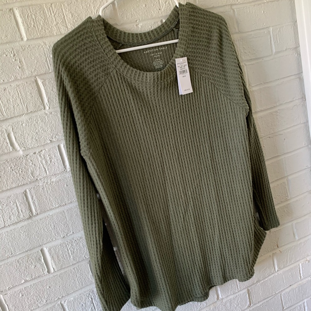 New American Eagle Outfitters Green Sweater